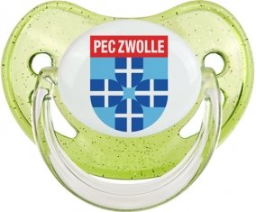 PEC Zwolle Tétine Physiologique Vert à paillette