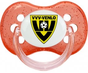 VVV Venlo Sucette Cerise Rouge à paillette