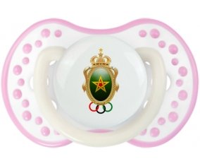 Association sportive des FAR Sucette LOVI Dynamic Blanc-rose phosphorescente