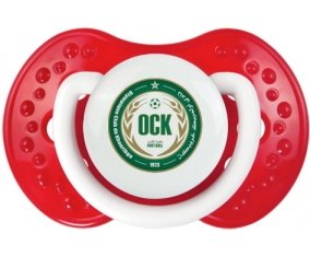 Olympique Club de Khouribga Sucette LOVI Dynamic Blanc-rouge classique