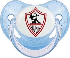 Zamalek Sporting Club Sucette Physiologique Bleue à paillette