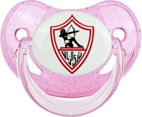 Zamalek Sporting Club Sucette Physiologique Rose à paillette