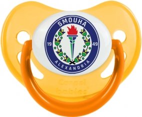 Smouha Sporting Club Tétine Physiologique Jaune phosphorescente