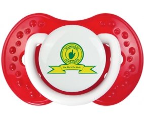 Mamelodi Sundowns Football Club Tétine LOVI Dynamic Blanc-rouge classique