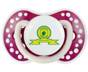 Mamelodi Sundowns Football Club Tétine LOVI Dynamic Fuchsia phosphorescente