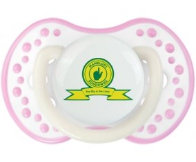 Mamelodi Sundowns Football Club Tétine LOVI Dynamic Blanc-rose phosphorescente