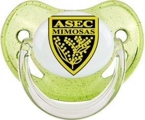 ASEC Mimosas Sucette Physiologique Vert à paillette