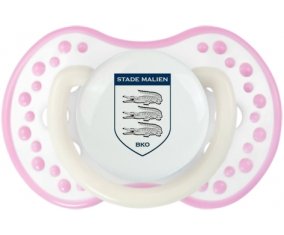 Stade Malien Sucette LOVI Dynamic Blanc-rose phosphorescente