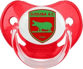 Djoliba Athletic Club Sucette Physiologique Rouge à paillette