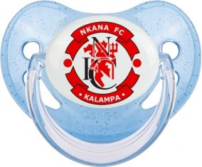 Nkana FC Kalampa Tétine Physiologique Bleue à paillette