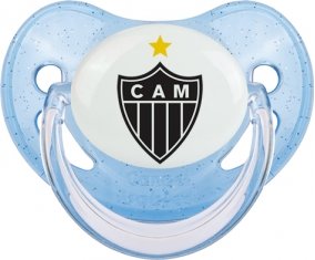 Clube Atlético Mineiro Tétine Physiologique Bleue à paillette