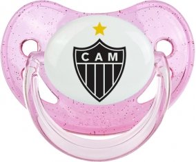 Clube Atlético Mineiro Tétine Physiologique Rose à paillette