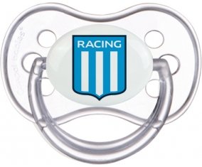 Racing Club de Avellaneda Tétine Anatomique Transparente classique