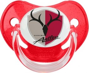 Kashima Antlers Japan Tétine Physiologique Rouge à paillette