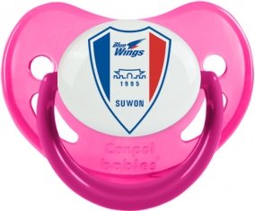 Suwon Samsung Bluewings Football Club South Korea Sucette Physiologique Rose phosphorescente