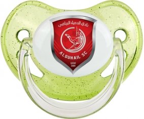 Al-Duhail Sports Club Qatar Sucette Physiologique Vert à paillette