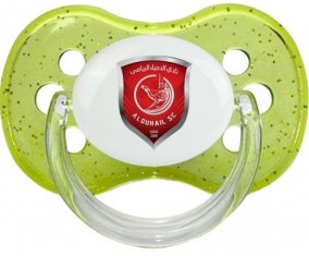 Al-Duhail Sports Club Qatar Sucette Cerise Vert à paillette