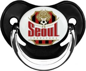 Football Club Séoul South Korea Tétine Physiologique Noir classique