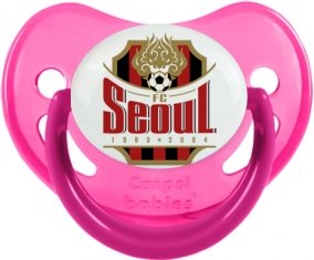 Football Club Séoul South Korea Tétine Physiologique Rose phosphorescente