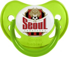 Football Club Séoul South Korea Tétine Physiologique Vert phosphorescente