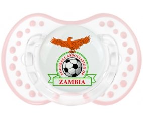 Zambia national football team Sucette LOVI Dynamic Retro-blanc-rose-tendre classique