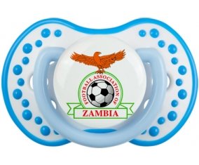 Zambia national football team Sucette LOVI Dynamic Blanc-bleu phosphorescente