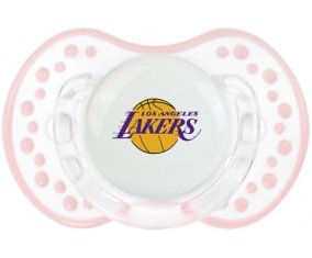 Los Angeles Lakers Tétine LOVI Dynamic Retro-blanc-rose-tendre classique