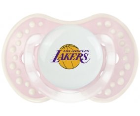 Los Angeles Lakers Tétine LOVI Dynamic Retro-rose-tendre classique