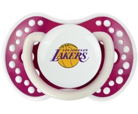 Los Angeles Lakers Tétine LOVI Dynamic Fuchsia phosphorescente