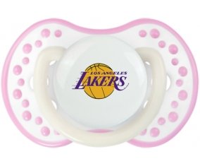 Los Angeles Lakers Tétine LOVI Dynamic Blanc-rose phosphorescente