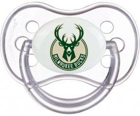 Milwaukee Bucks Tétine Anatomique Transparente classique