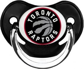 Toronto Raptors Sucette Physiologique Noir classique