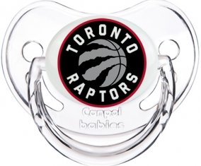 Toronto Raptors Sucette Physiologique Transparent classique