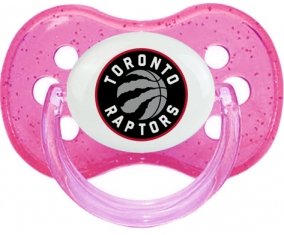 Toronto Raptors Tétine Cerise Rose à paillette