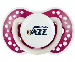 Utah Jazz Tétine LOVI Dynamic Fuchsia phosphorescente