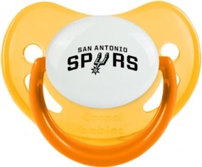 San Antonio Spurs Sucette Physiologique Jaune phosphorescente