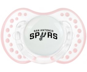 San Antonio Spurs Sucette LOVI Dynamic Retro-blanc-rose-tendre classique