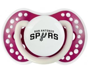 San Antonio Spurs Sucette LOVI Dynamic Fuchsia phosphorescente