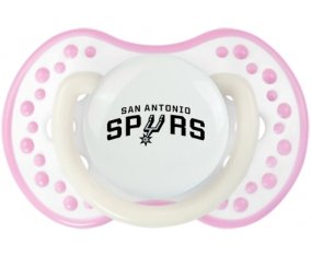 San Antonio Spurs Sucette LOVI Dynamic Blanc-rose phosphorescente