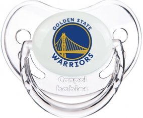 Golden State Warriors Sucette Physiologique Transparent classique