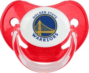 Golden State Warriors Sucette Physiologique Rouge à paillette