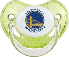 Golden State Warriors Sucette Physiologique Vert à paillette