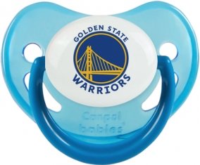 Golden State Warriors Sucette Physiologique Bleue phosphorescente