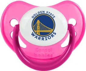 Golden State Warriors Sucette Physiologique Rose phosphorescente