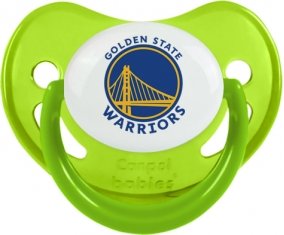 Golden State Warriors Sucette Physiologique Vert phosphorescente