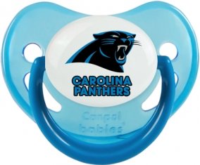 Carolina Panthers Sucette Physiologique Bleue phosphorescente