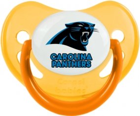 Carolina Panthers Sucette Physiologique Jaune phosphorescente