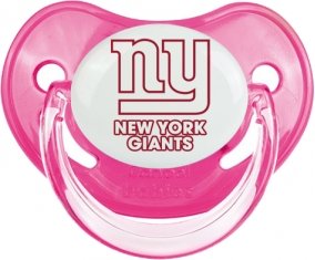 New York Giants Sucette Physiologique Rose classique