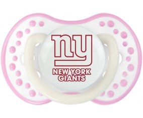 New York Giants Sucette LOVI Dynamic Blanc-rose phosphorescente