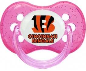 Cincinnati Bengals Sucette Cerise Rose à paillette